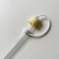 Axyaa Silicone Flower Straw Covers for 40oz Stanley Tumbler, 10mm Straws