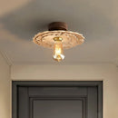 Axyaa Nordic Smart LED Ceiling Light for Home Decor, Dimmable Indoor Lamparas