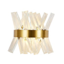 Axyaa Crystal Glass Wall Lamp for Living Room, Bedroom, and Corridor Lighting