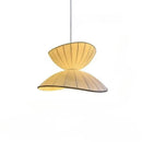 Axyaa Wabi Sabi Silk Pendant Light: Elegant Japanese Design for Living Room, Bedroom, Dining Room