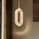 Axya Crystal LED Pendant Lamps for Modern Indoor Home Lighting