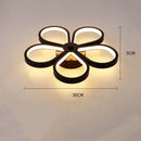 Axyaa Acrylic Ceiling Light Modern Chandelier for Home Decor