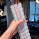 Axyaa 24cm Reusable Chopsticks Set for Asian Cuisine.