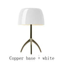 Axyaa LED Glass Desk Lamp Postmodern Design for Home Decor