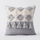 Tufted Rainbow Cushion Cover for Home Decor Axyaa Brand