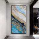 Axyaa LED Crystal Porcelain Art Mural Light for Foyer Wall Decoration