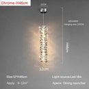 Axyaa Nordic LED Pendant Lights: Minimalist Chandelier for Home Decor