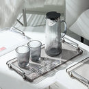 Axyaa Light Luxury Water Cup Tray for Home Storage and Organization