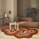Axyaa Plush Modern Carpet for Living Room Bedroom Decor - Anti-slip Thicken Fluffy Rug