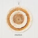 Axyaa Rattan Wall Hanging Scandinavian Wall Decor