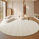 Axyaa Plush Round Carpet: Soft, Fluffy Rug for Luxurious Living Room & Bedroom