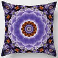 Axyaa Indian Mandala Print Polyester Pillow Case Sofa Decor Throw Pillows 45x45cm