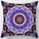 Axyaa Indian Mandala Print Polyester Pillow Case Sofa Decor Throw Pillows 45x45cm