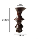 Axyaa Ceramic Knot Vase for Desk Decor, Floral Arrangements and Room Aesthetic