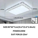 Axyaa Modern Diamond LED Ceiling Light for Home Lighting Decor