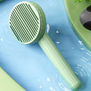Axyaa Pet Grooming Comb for Dogs & Cats - Hair Removal, Massager, & Cleaning Brush