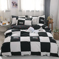 Axyaa Strawberry Pink Bedding Set: Queen & King Size Luxury Duvet Cover Set & Sheets