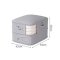 Axyaa Vacuum Storage Bags: Large Capacity, Transparent, Dustproof, Multifunctional Clothing Storage Bag