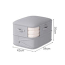 Axyaa Vacuum Storage Bags: Large Capacity, Transparent, Dustproof, Multifunctional Clothing Storage Bag