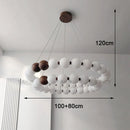 Axyaa Nordic Stair Chandelier Living Room Dining Room Pendant Ceiling Light