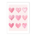 Pink Bows Cherry Wall Art Canvas Poster Prints Axyaa College Girl Room Decor