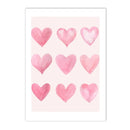 Pink Bows Cherry Wall Art Canvas Poster Prints Axyaa College Girl Room Decor