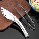 Axyaa Stainless Steel Food Clips - Creative Kitchen Tongs for Pasta, Salad, and More