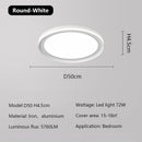 Axyaa Modern Minimalist LED Ceiling Lamp for Living Room Bedroom Lighting