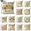 Axyaa Spring Flowers & Plants Pillow Cover Collection - 40/45/50cm