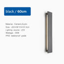 Axyaa LED Limestone Sconce Garden Light for Country Villa Balcony, Waterproof Porch Lamp