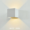 Axyaa Motion Sensor LED Wall Lamp with 3600mAh Battery - 6W High Brightness