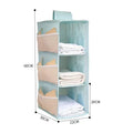 Axyaa Multi-layer Folding Hanging Storage Organizer for Bras, Underwear, Socks, and Clothes