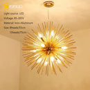 Axyaa Modern Dandelion Pendant Light Chandelier for Living Room & Dining Room