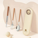 Axyaa Kawaii Cutlery Set: Spoon, Fork, Chopsticks in Case