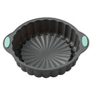 Axyaa 3D Spiral Silicone Cake Mold - Nonstick Pan for Birthday Desserts