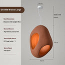Axyaa Japanese Cement Pendant Light for Micro Studio, Living Room, Bedroom - Designer Fixture