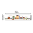 Axyaa Nursery Wall Stickers Car Buildings Border Kids Bedroom Decor Waterproof