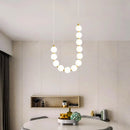 Axyaa Nordic Stair Chandelier Pendant Light Ceiling Fixture for Living, Bedroom, Dining Room