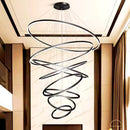 Axyaa Modern Pendant Light Chandeliers for Dining Room & Living Room
