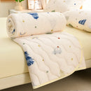 Axyaa Floral Print Quilted Comforter for Bed - Soft & Breathable Single/Double Size