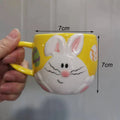 Axyaa Cartoon Ceramic Mug - Fun Tea & Coffee Cup Gift