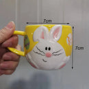 Axyaa Cartoon Ceramic Mug - Fun Tea & Coffee Cup Gift