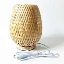 Axya Bamboo Weave Table Lamp - Retro Chinese Style for Home and Restaurant