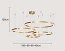Axyaa Dining Room Ceiling Chandelier - Modern Hanging Pendant Light for Indoor Living Room Lighting