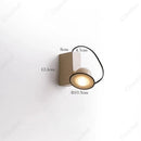 Axyaa Cream Wind LED Magnetic Wall Lamp for Elegant Home Décor