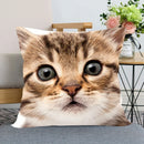 Axyaa Pet Cat Bed Pillowcase - Cute Animal Printed Cushion Cover