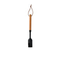 Axyaa Black Silicone Wooden Handle Kitchen Utensils Set