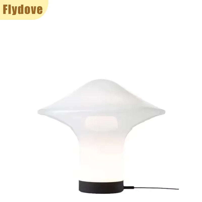 Axyaa Nordic Modern Mushroom Desk Lamp for Bedroom and Hotel LED Lighting Fixtures