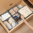 Axyaa Clothing Drawer Organizer Box for Underwear Socks Bras Pants Scarves Ties & Jeans