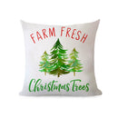 Axyaa Christmas Cushion Covers 45x45 - Modern Home Decor Pillowcases for Sofa, Couch, Bed